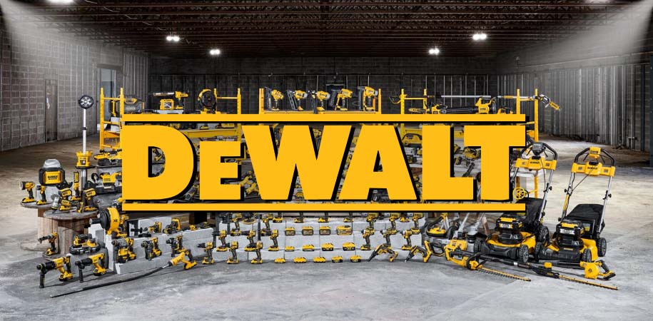 DEwalt brand Power Tools and hand tools in Joe McKenna